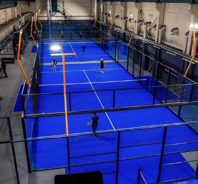 Indoor  Padel court makes more people love sports